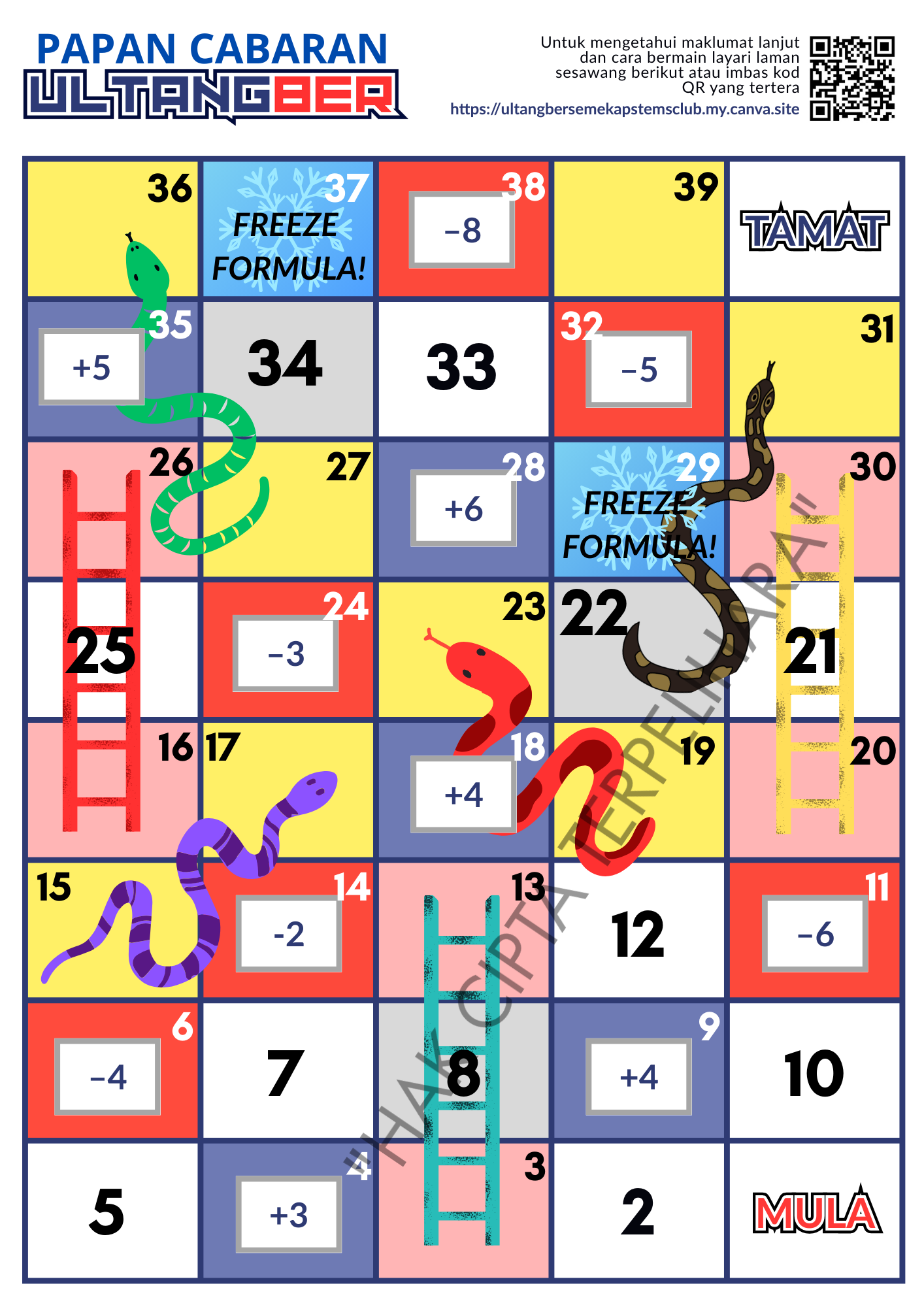 Papan Permainan ULTANGBER